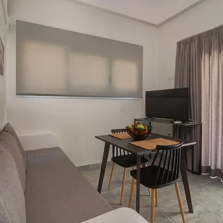 아파트 Molos Beachfront In 디아코프토